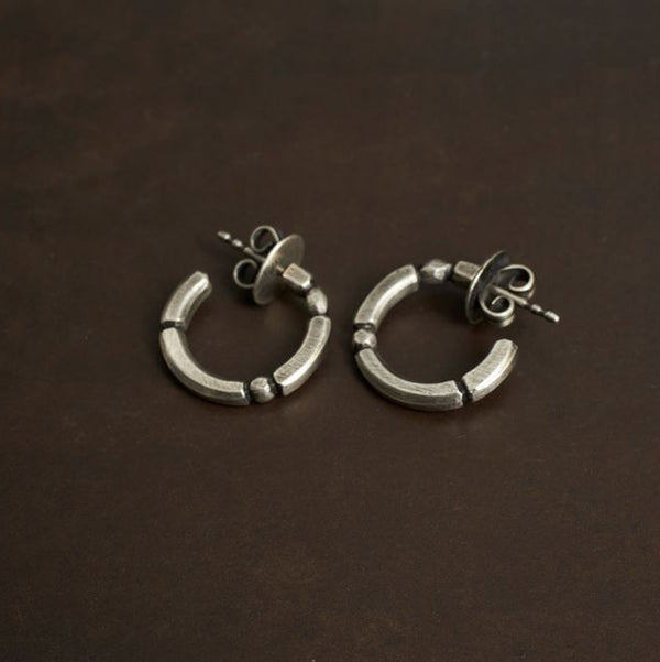 WERKSTATT MUNCHEN 925 Silver Earrings Collection I German High Level Handmade WM-M4503SU-0 PWM10